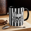 Horoscope Cancer Zodiac Gothic Stripe Mug