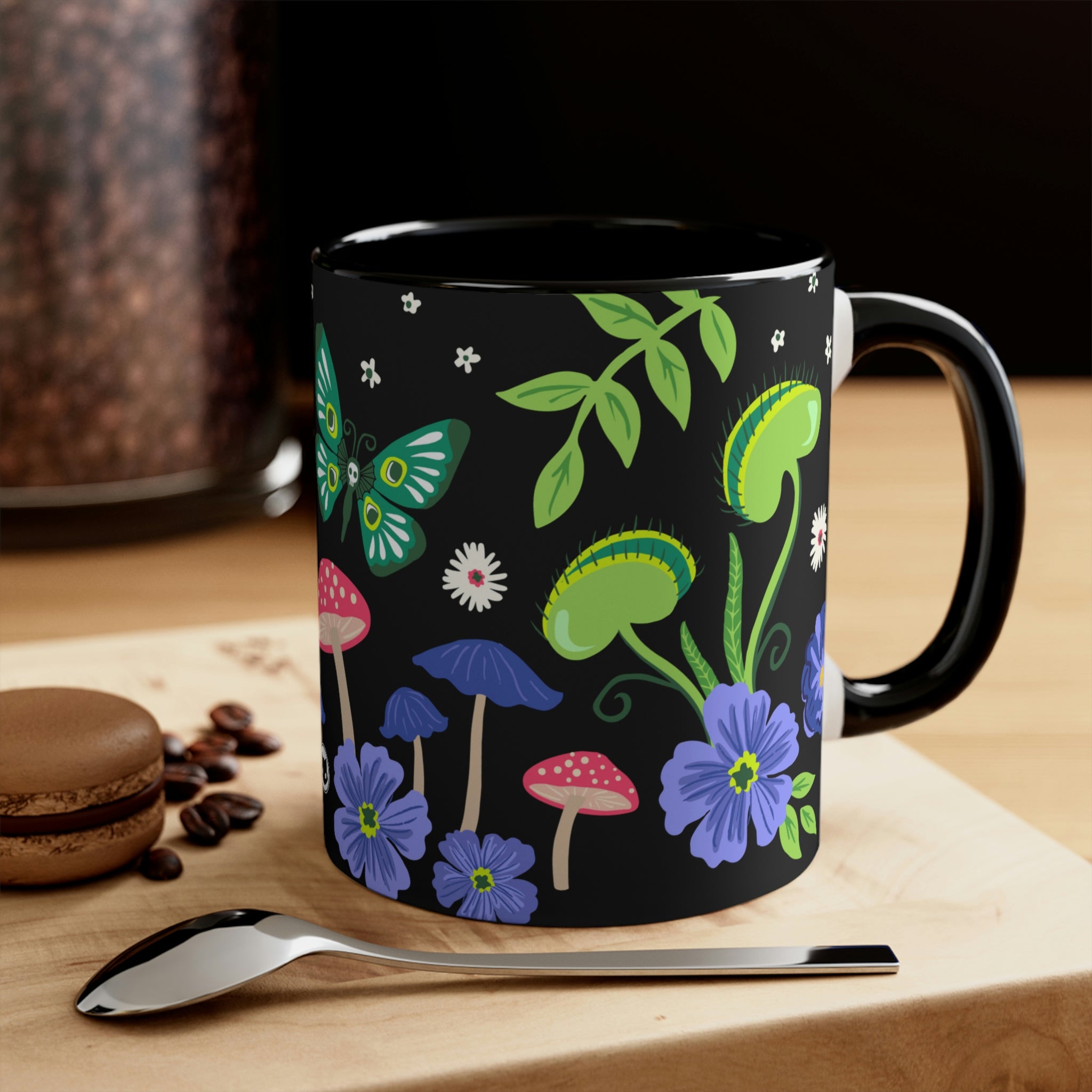 Venus Mushroom Mug  Spooky Cat Press