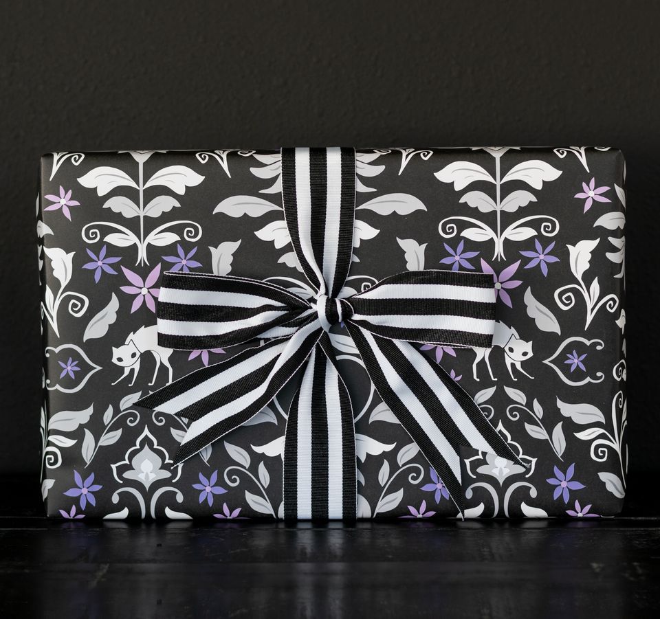 Black and White Gift Wrap