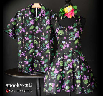 Goth Tiki Floral