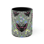 Mothman Floral Mug