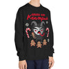 Baby Krampus with cute Gingerdead Sweatshirt