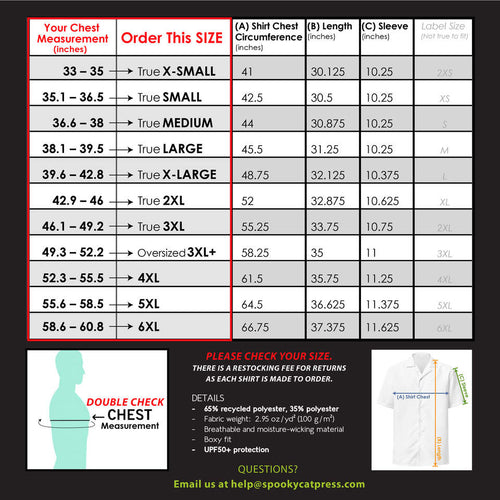 Spooky Cat Button-Shirt-Size-Chart-01