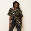Classic monster button up shirt for Halloween and everyday wear