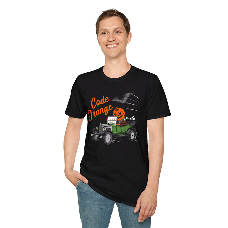 Code Orange Pumpkin Halloween T-Shirt