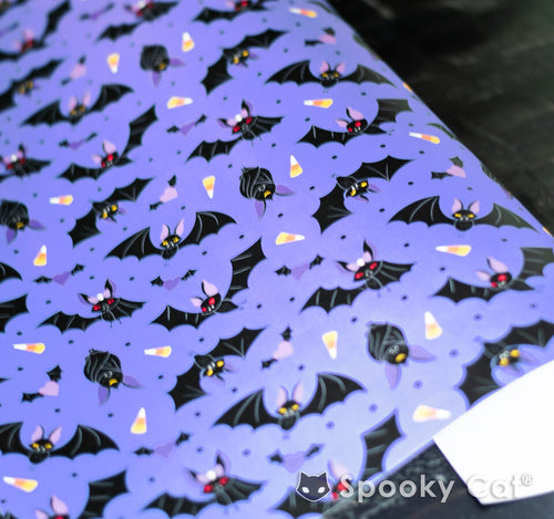 Creepy Cocktails Wrapping Paper – Spooky Cat Press