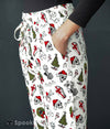 Creepmas Pajama Bottoms with drawstring and pockets - Unisex sizes XS - 3XL