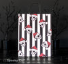 Festive Gothic Santa Creepmas Gift Bag for spooky Christmas gifts