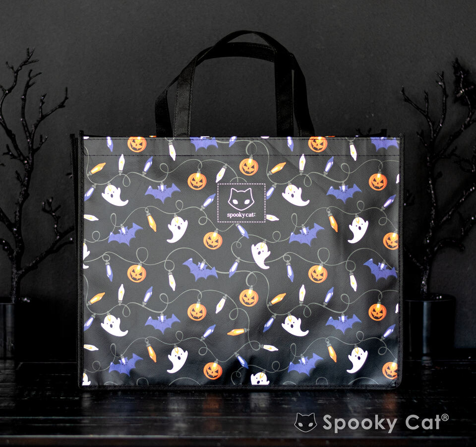 Halloween Lights Tote Bag