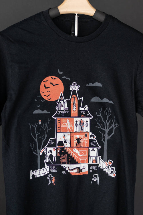 Haunted House Halloween T-Shirt