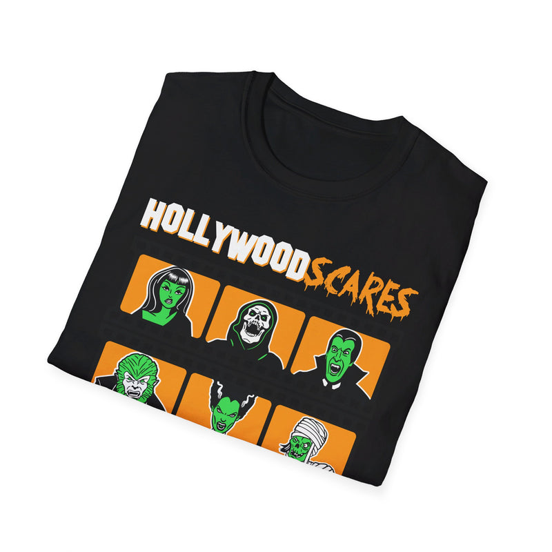 Hollywood Scares Classic Monster T-Shirt