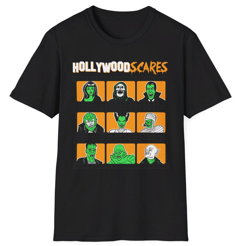 Hollywood Scares Classic Monster T-Shirt