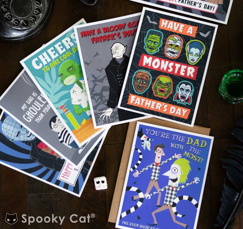 Horror Father's Day Cards