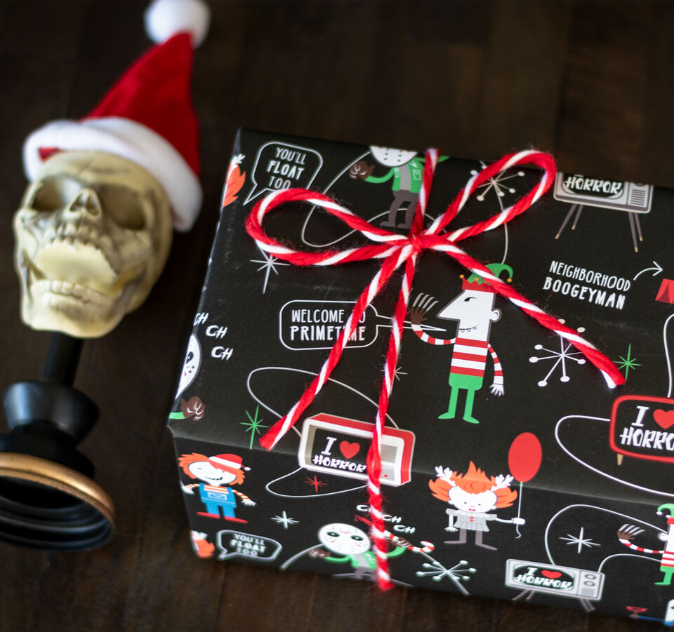 Gingerdead Men Christmas Gift Wrap – Spooky Cat Press