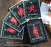 Krampus Vintage Card Set of Eight Cards