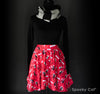 Krampus Folklore Printed Skirt