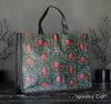 Krampus Damask Tote Bag