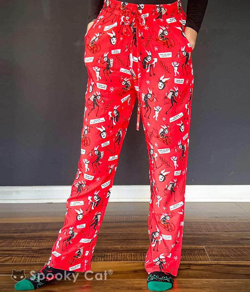 Pajama Pants Bear Christmas Pyjamas Pants Women's Man Teddy