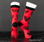 Mothman Damask Socks (One Size)