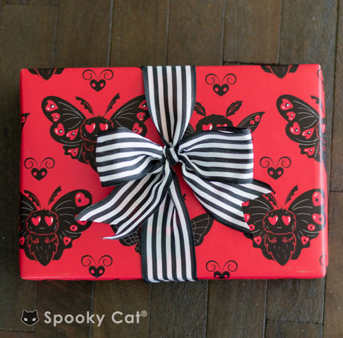 Mothman Heart Wrapping Paper