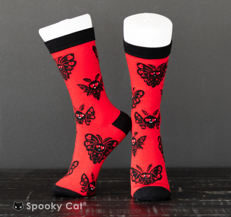 Mothman Damask Socks (One Size)