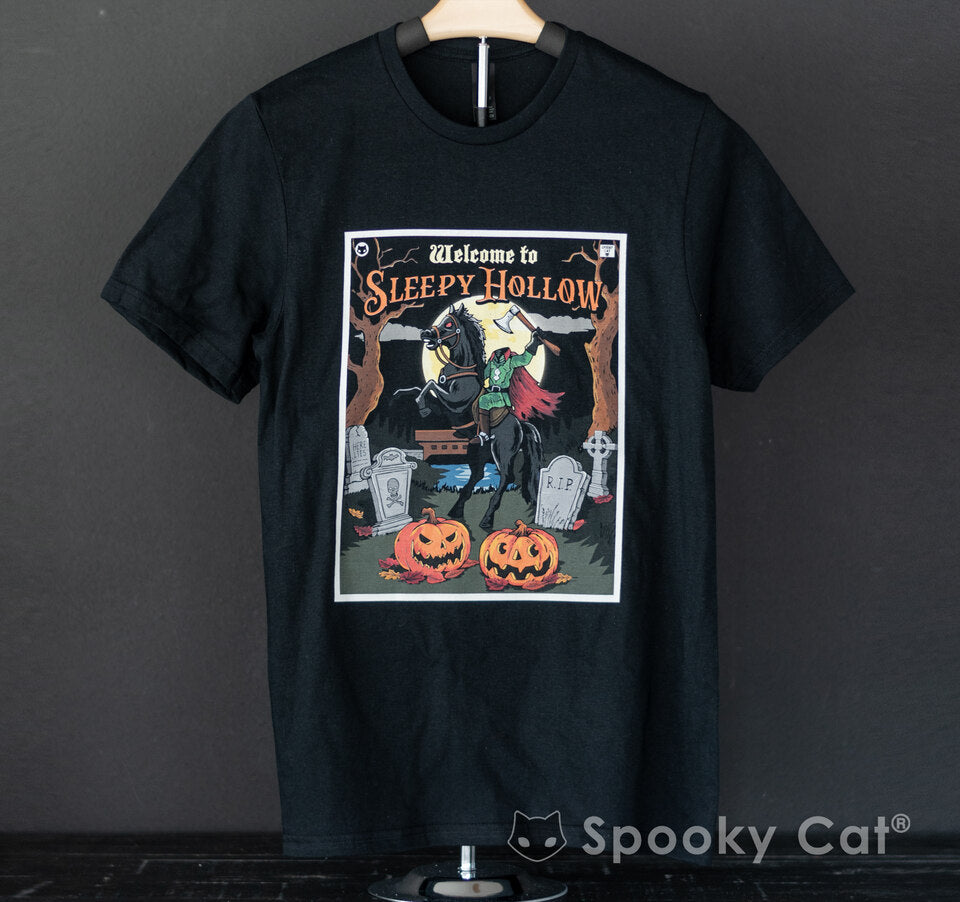 Sleepy Hollow Horseman T-Shirt – Spooky Cat Press