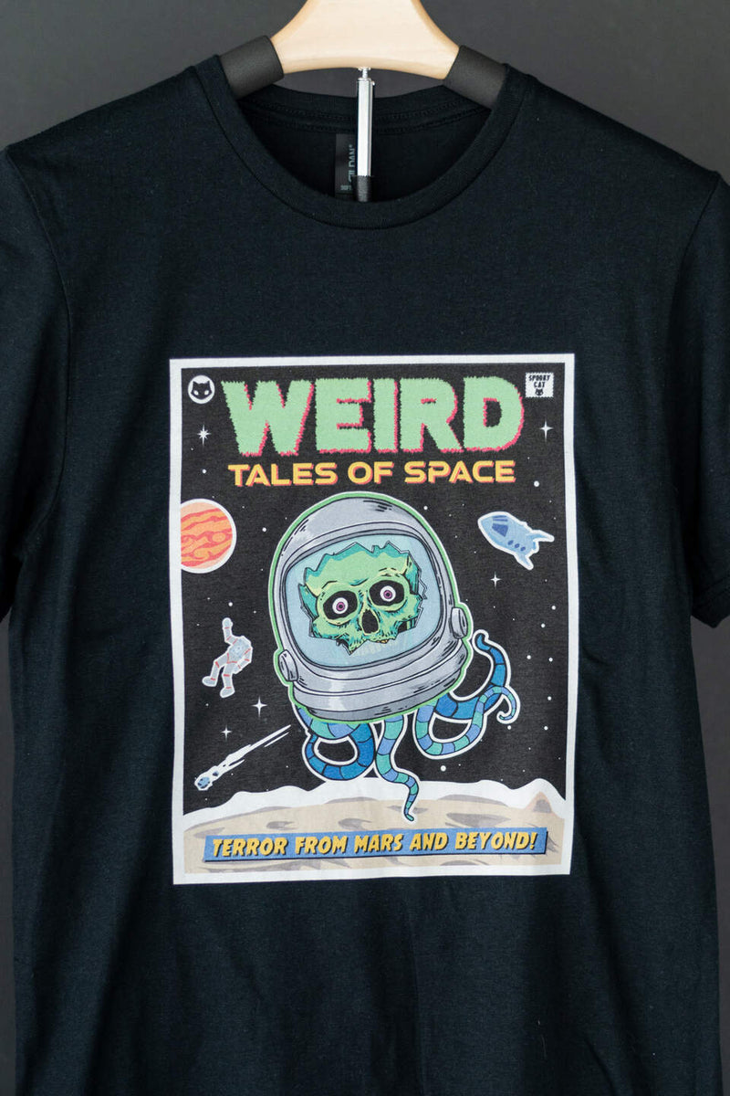 Space Horror Retro Halloween T-Shirt