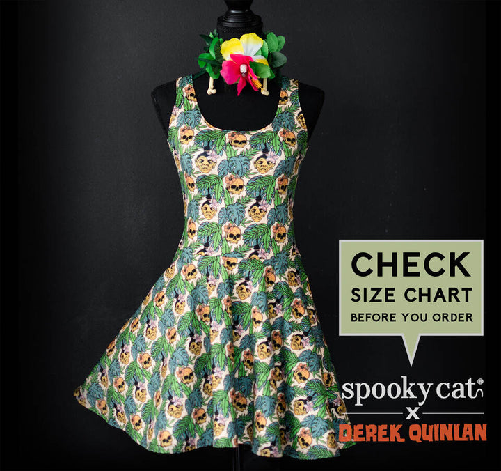 cat cocktail dress Modern 1950s Style Cat Novelty Print Dress