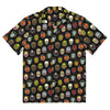 Universal monster button up shirt in lightweight fabric