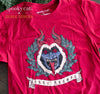 Vintage Krampus Wreath T-Shirt