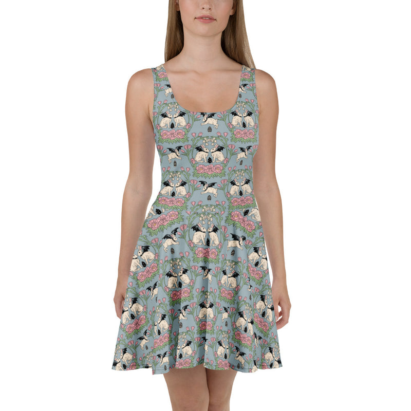 Vintage Easterween Skater Dress S