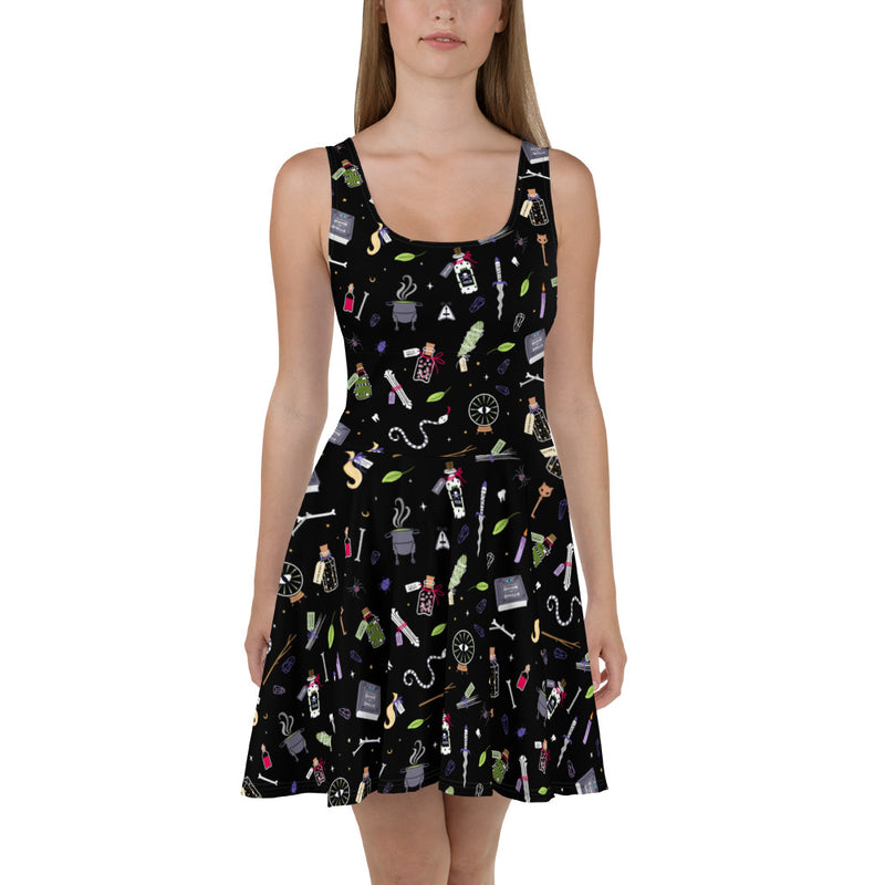 pac man skater dress Level up your fashion game CowCow Clothing x Happy National Video Game Day Photo credit: @beautyjudy . . . . Black Pac Man Skater Dress https://www.amazon.com/dp/B07R4XLH7F