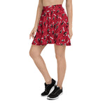 Krampus Folklore Printed Skirt