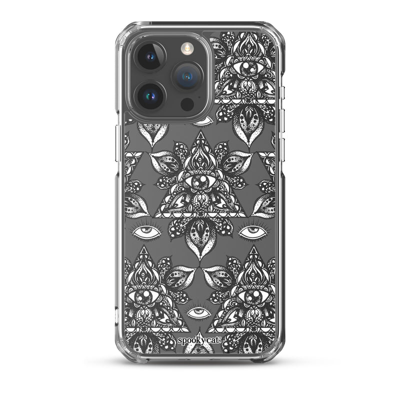 Third Eye iPhone Case (Clear) – Spooky Cat Press Third Eye iPhone Case (Clear) – Spooky Cat Press
