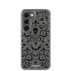 Skull Damask Samsung  Galaxy Case (Clear)