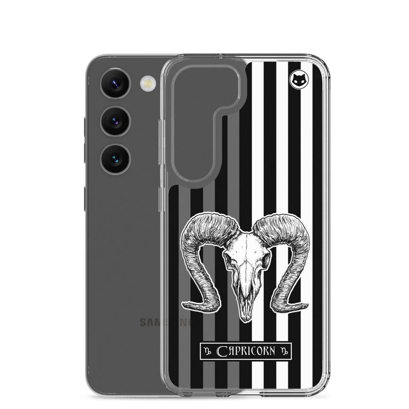 Capricorn Zodiac Samsung Case (Clear)