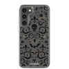 Skull Damask Samsung  Galaxy Case (Clear)