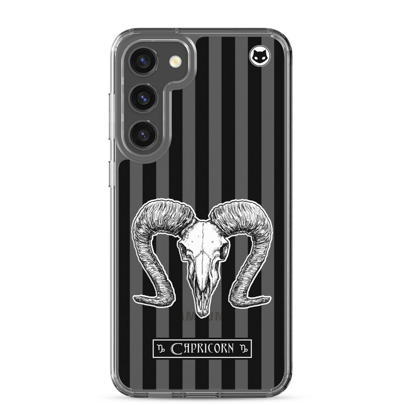 Capricorn Zodiac Samsung Case (Clear)