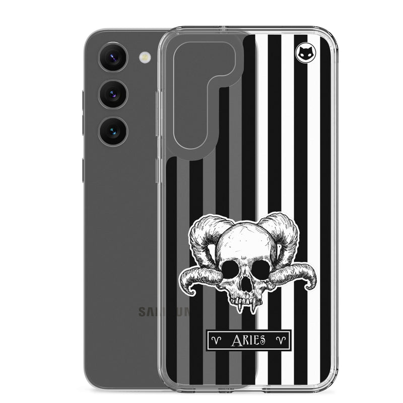 Aries Zodiac Samsung Case (Clear)