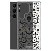 Skull Damask Samsung  Galaxy Case (Clear)