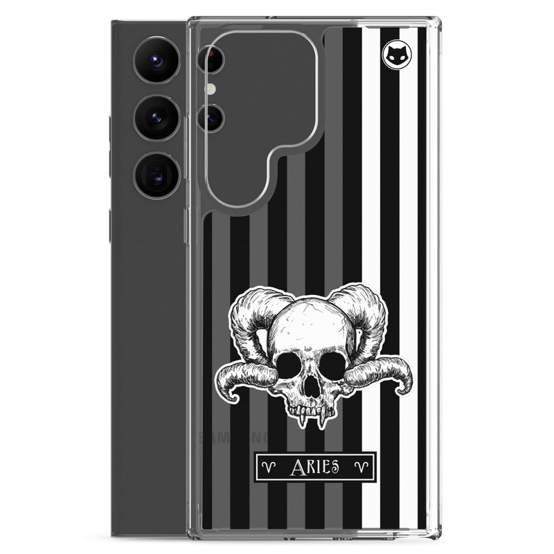 Aries Zodiac Samsung Case (Clear)