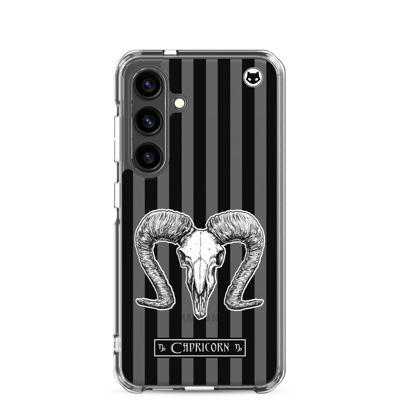 Capricorn Zodiac Samsung Case (Clear)