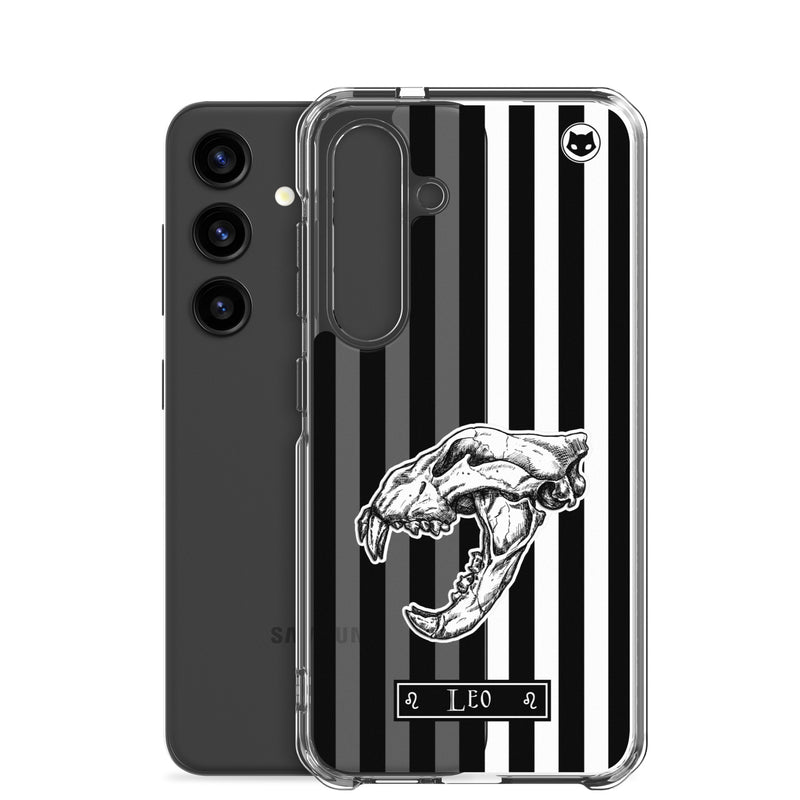 Leo Zodiac Samsung Case (Clear)