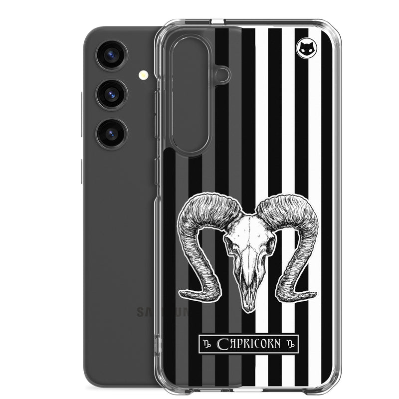 Capricorn Zodiac Samsung Case (Clear)