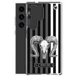 Capricorn Zodiac Samsung Case (Clear)