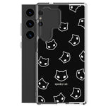 Spooky Cat Samsung Galaxy Case (Black)