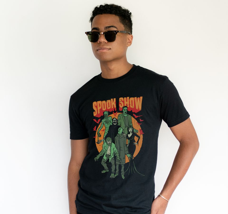 Classic Monster Spooky Halloween T-Shirt