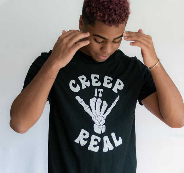 Creep It Real T-Shirt – Spooky Cat Press