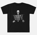 Libra Skull Horoscope Zodiac Nu GothT-Shirt
