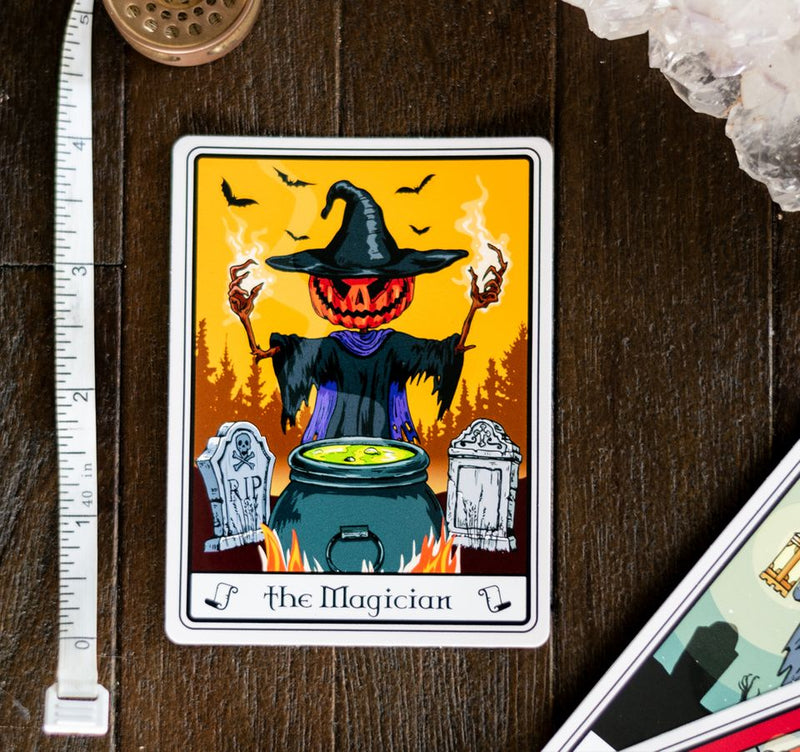 The Hermit Tarot Card – Spooky Cat Press